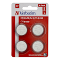 Miniatyrbild 1 av 2: Verbatim Lithium battery CR2450 3V 4 pack