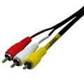 Miniatyrbillede 3 af 4: LogiLink Scart till 3x RCA