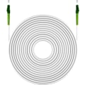 Miniatyrbillede 6 af 7: Goobay Lyslederkabel (FTTH), Singlemode (OS2) White, hvid (Simplex), 0,5 m fiberoptisk kabel, LC-APC (8°) stik > LC-APC (8°) stik, halogenfri kabelkap