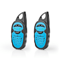 Miniatyrbillede 7 af 11: Nedis Walkie-talkie Set | 2 Håndsæt | Op til 3 km | Frekvens kanaler: 3 | PTT | Op til 3 Timer | Blå / Sort