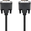 Miniatyrbillede 1 af 4: Goobay DVI-D Full HD-kabel Dual Link, Nikkel DVI-D-stik Dual