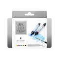 Miniatyrbillede 1 af 5: WINSOR Watercolour Marker 6pcs set