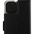 Miniatyrbillede 5 af 7: Wave BookCase - beskyttelsesetui, MagSafe-kompatibelt, iPhone 15, sort Svart