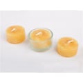 Miniatyrbillede 1 af 2: WILESCO Wil  01434 Bivoks lys 3stk + 1stk glas