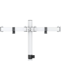 Pikkukuva 11 / 11: deltaco_gaming WHITE LINE WA86 Dual-monitor desk arm, 13-32"" monitors
