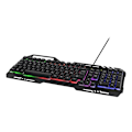 Miniatyrbillede 1 af 6: DELTACO GAMING RGB lit keyboard, metal frame, USB, black