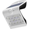 Miniatyrbillede 1 af 8: Goobay LED-solcelle-væglampe med bevægelsessensor, 1,5 W neutral hvid lysløsning til indgange, carporte og trapper