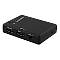 Miniatyrbillede 2 af 5: DELTACO HDMI splitter, 1x HDMI in, 4x HDMI out, 6,75 Gbit/s, black