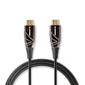 Pikkukuva 4 / 7: Nedis Aktiivinen Optinen High Speed HDMI-kaapeli, jossa Ethernet | HDMI™ liitin | HDMI™ liitin | 4K@60Hz | 18 Gbps | 50.0 m | Pyöreä | PVC | Musta | P