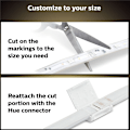 Miniatyrbillede 5 af 7: Philips Hue LightStrip Plus V4 2m base