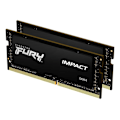 Pikkukuva 1 / 2: Kingston 64GB 3200MHz DDR4 CL20 SODIMM (Kit of 2) FURY Impact