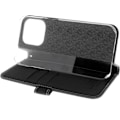 Pikkukuva 5 / 5: Insmat Exclusive Flip Case -lompakkokotelo, iPhone 15 Pro Max, musta Svart
