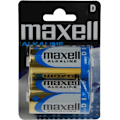 Miniatyrbillede 1 af 2: Maxell batterier, D (LR20), Alkaline, 1,5V, 2-pack