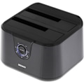 Pikkukuva 1 / 7: DELTACO USB 3.0 telakka-asema, kloonaus, 2x2,5/3,5" SATA,  musta