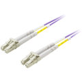 Miniatyrbillede 2 af 2: DELTACO fiberkabel, <b>LC - LC, 50/125</b>, OM4, duplex, multimode, 5m