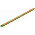 Miniatyrbillede 3 af 4: Wacky Tracks Snap and Click Fidget toy, Grön/Orange