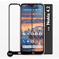 Pikkukuva 2 / 3: GEAR Karkaistu lasi 2,5D Full Cover Nokia 4.2 Transparent