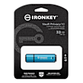 Miniatyrbillede 3 af 3: Kingston 32GB IKVP50 256bit Encryption