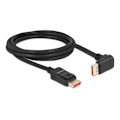 Miniatyrbillede 1 af 2: Delock DisplayPort cable male straight to male 90° downwards angled 8K