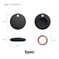 Pikkukuva 8 / 8: ELAGO Basic Key Chain for AirTag Black