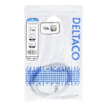 Pikkukuva 3 / 3: DELTACO USB-C-kaapeli, 1m, 10Gbps, 100W, 5A, USB 3.1 Gen 2, valk.