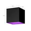 Miniatyrbillede 8 af 10: Hombli Smart Væglampe Udendørs RGB CCT Sort
