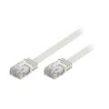 Miniatyrbillede 1 af 3: DELTACO U/UTP Cat6 patchkabel, <b>fladt</b>