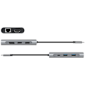 Pikkukuva 5 / 9: LogiLink USB-C-docka 8-i-1 HDMI/DP/RJ45