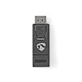 Miniatyrbillede 2 af 7: Nedis DisplayPort adapter | DisplayPort Han | HDMI â„¢ -udgang | 1080p@60Hz | Nikkelplateret | Lige | Runde | ABS | ABS | Sort | Box