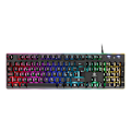 Miniatyrbillede 1 af 7: DELTACO GAMING DK220 tastatur, membranbrytere, nordisk, RGB