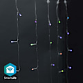 Pikkukuva 1 / 11: Nedis SmartLife Jouluvalot | Verho | Wi-Fi | RGB | 180 LED's | 3 m | Android™ / IOS