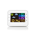 Miniatyrbild 2 av 11: Nedis Väderstation | Inomhus & utomhus | Inklusive trådlös vädersensor | Väderprognos | Tidsdisplay | Färg LCD Display | Alarmklockfunktion
