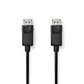 Pikkukuva 1 / 4: Nedis DisplayPort kaapeli | DisplayPort uros | DisplayPort uros | 8K@60Hz | Niklattu | 1.00 m | Pyöreä | PVC | Musta | Laatikko