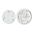 Miniatyrbild 6 av 11: Nedis Rök & kolmonoxid Alarm | Batteridriven | Batterilängd upp till: 10 år | EN 14604 | Med testknapp | 85 dB | ABS | Vit