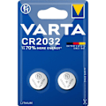 Pikkukuva 1 / 3: Varta Litiumnappiparisto CR2032 | 3 V DC | 230 mAh | 2 - Läpipainopakkaus | Hopea