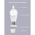Miniatyrbillede 3 af 3: Oplader til Apple Watch - USB