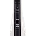 Pikkukuva 5 / 7: NORDIC HOME 2-i-1 Tornfläkt med luftcirkulator, 3 hastigheter, 40W, timer, vit