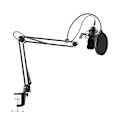 Pikkukuva 2 / 3: MAONO USB Podcasting Microphone kit, 16mm microphone, arm with mount,