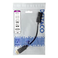 Pikkukuva 3 / 3: DELTACO DisplayPort - HDMI-sovitin, 4K 60Hz, 0,2m, musta
