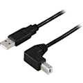 Pikkukuva 2 / 3: USB 2.0 kaapeli Au - kulma Bu, 1m, musta