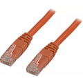 Miniatyrbillede 3 af 4: DELTACO U/UTP Cat6 patchkabel, LSZH (Low Smoke Zero Halogen), 0.5m, or