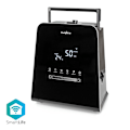 Miniatyrbild 2 av 11: Nedis Luftfuktare för SmartLife | 110 W | Med sval och varm dimma | 5.5 l | Hygrometer | Timer | Fjärrkontroll | Nattläge | Svart