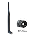 Pikkukuva 1 / 3: Delock WLAN 802.11 ac/a/b/g/n Antenna RP-SMA plug 4 - 5 dBi omnidirect