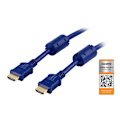 Pikkukuva 2 / 3: DELTACO HDMI-kaapeli, v1.4+Ethernet, 19-pin u-u, 1080p, sin, 2m