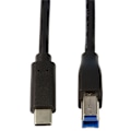 Miniatyrbillede 3 af 5: LogiLink USB3.2 Gen1x1 USB-C - USB-B 3.