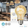 Pikkukuva 8 / 11: Nedis SmartLife LED Filamenttilamppu | Wi-Fi | E27 | 360 lm | 4.9 W | Lämpimästä kylmään valkoiseen | 1800 - 6500 K | Lasi | Android™ / IOS | polttimo
