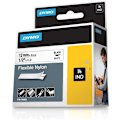 Miniatyrbillede 2 af 2: DYMO Rhino Professional, mærkbar fleksibel nylontape, 12 mm, sort tek