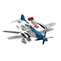Miniatyrbillede 4 af 5: AIRFIX Quickbuild Day Mustang