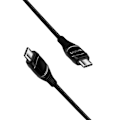 Miniatyrbillede 9 af 11: LogiLink USB-C - USB-C-kabel med display 100W 1 m Svart