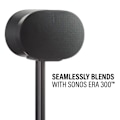 Pikkukuva 4 / 6: SANUS Floor Stand for Sonos ERA300 Pair Black